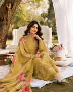 CRS1 3Pc Embroidered Dress