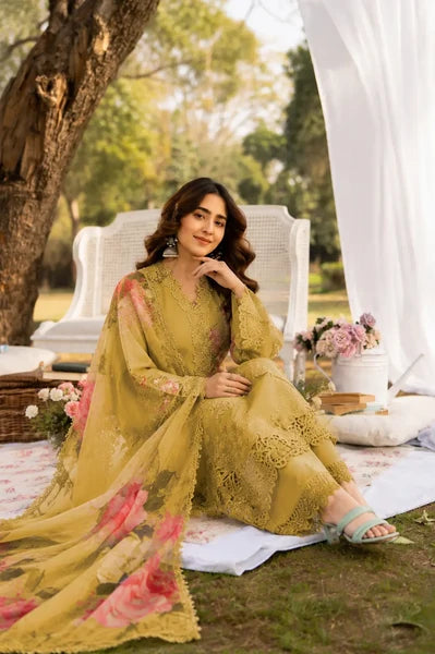CRS1 3Pc Embroidered Dress