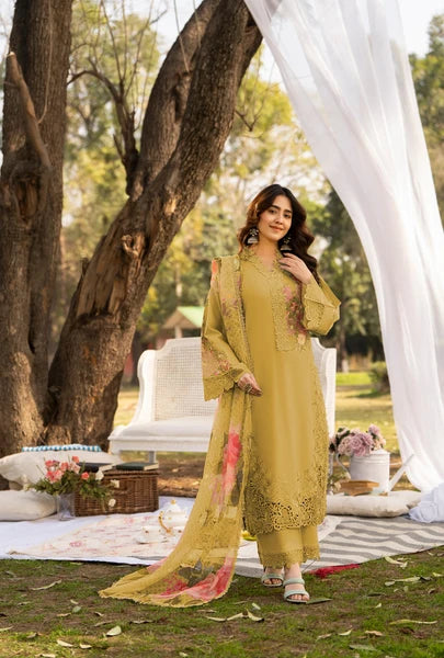 CRS1 3Pc Embroidered Dress